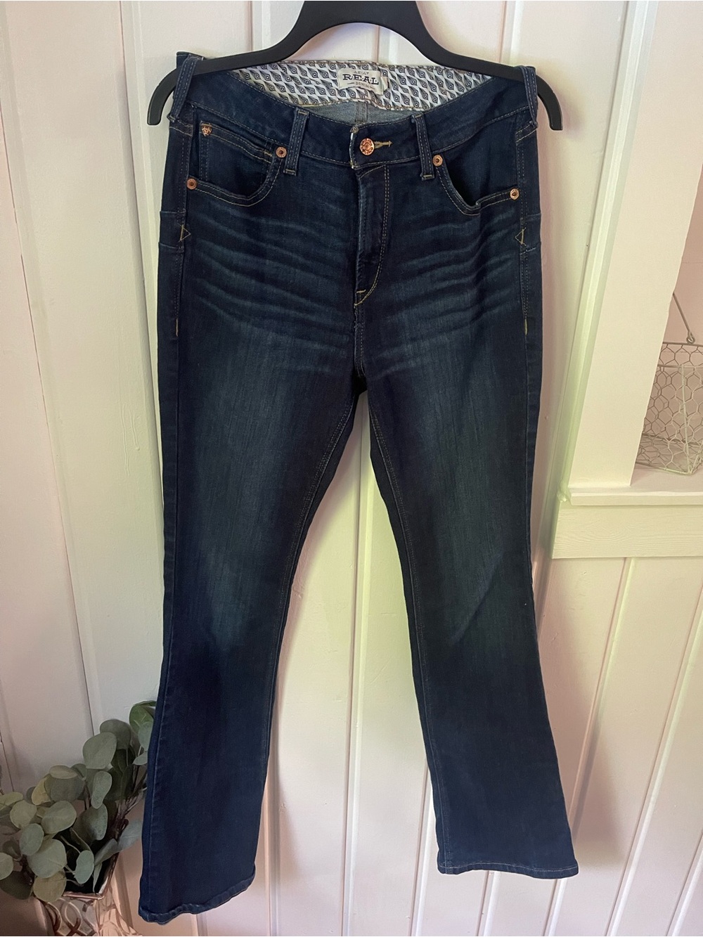 Ariat REAL High Rise Ballary Boot Cut Ladies Jean